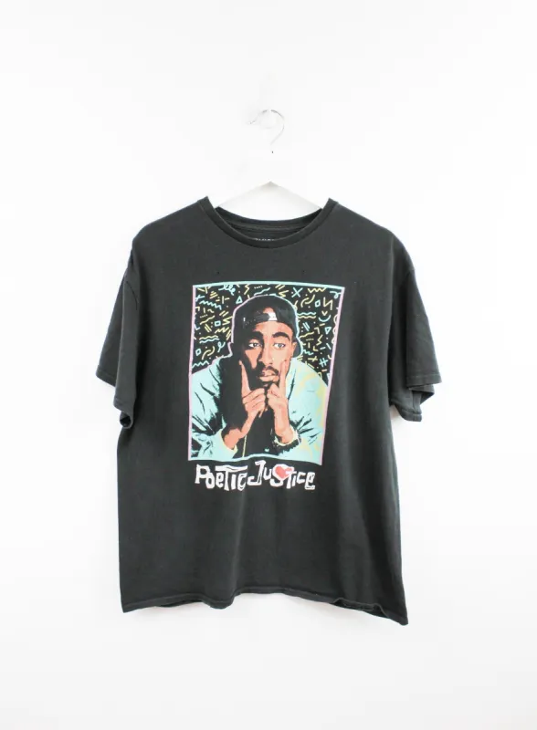 Tupac Sweater Picture Poetic Justice Tee made by HG Vintage