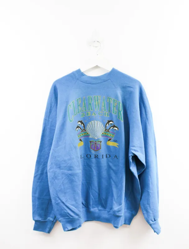 Vintage 1993 Clear Water Beach Florida Crewneck sold by HG Vintage