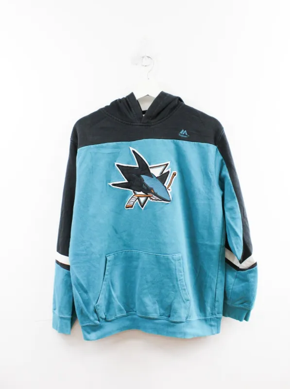 NHL San Jose Sharks Embroidered Hoodie made by NHL