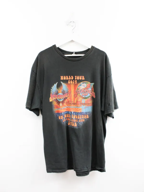 Journey & Steve Miller Band 2014 Tour Tee sold by HG Vintage