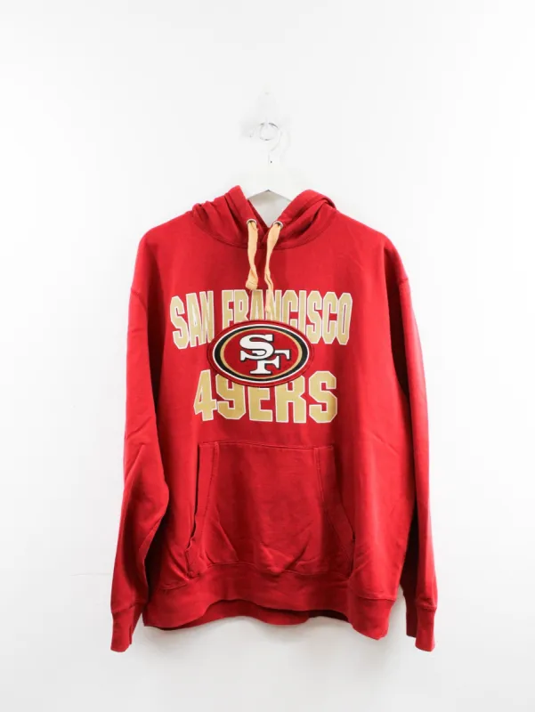 NFL San Francisco 49ers Embroidered Logo Hoodie sold by HG Vintage