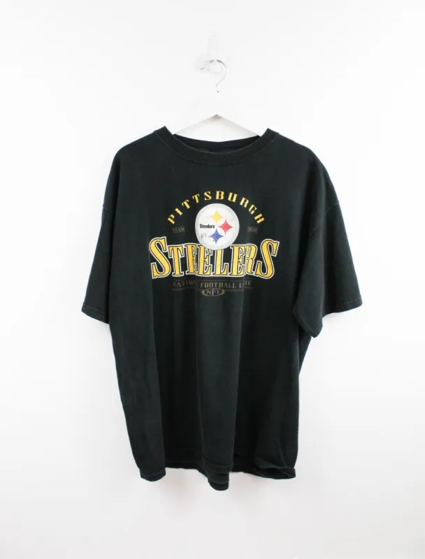 NFL Pittsburgh Steelers Graphic Logo Tee sold by HG Vintage