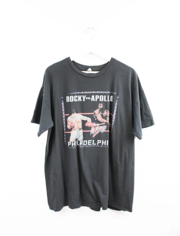 Rocky Vs Apollo Boxing Tee made by HG Vintage