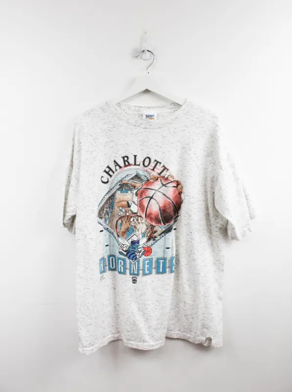 NBA Charlotte Hornets Team Tee sold by HG Vintage