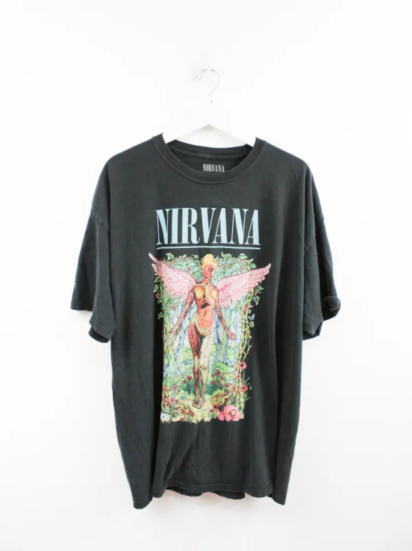 Nirvana In Utero Graphic Tee sold by HG Vintage