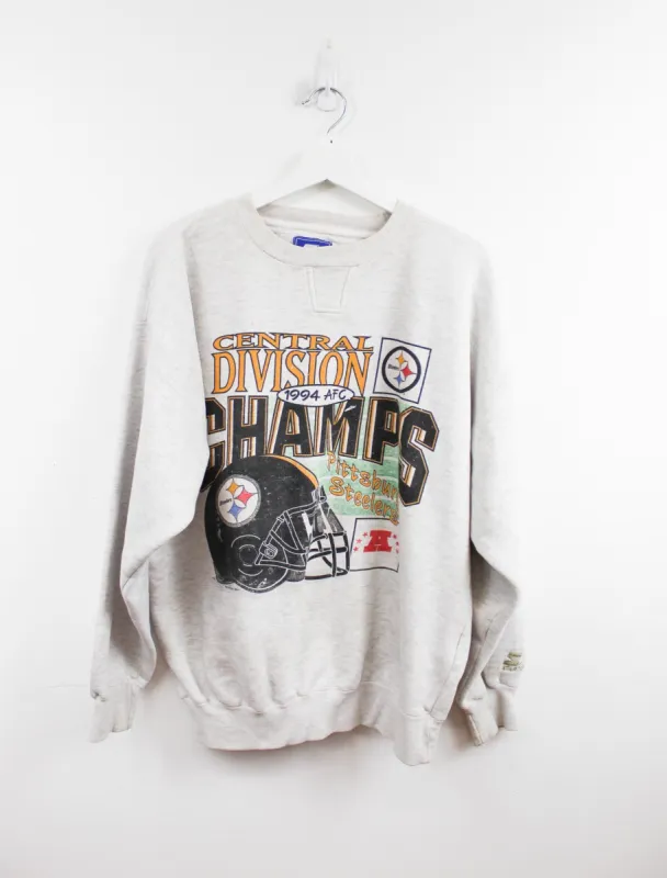 Starter X NFL Pittsburgh Steelers AFC 1994 Champ Crewneck sold by HG Vintage