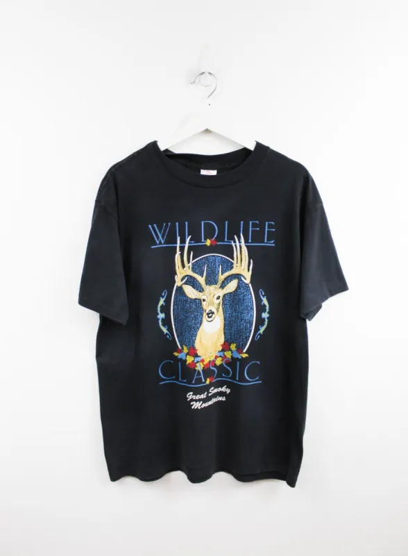 Great Smokey Deer Wildlife Tee sold by HG Vintage
