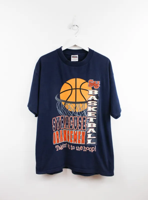 Syracuse University Basketball Team Tee sold by HG Vintage