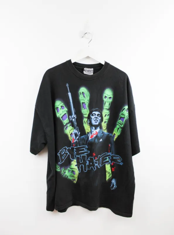 Tony Montana Bye Hater Tee made by HG Vintage