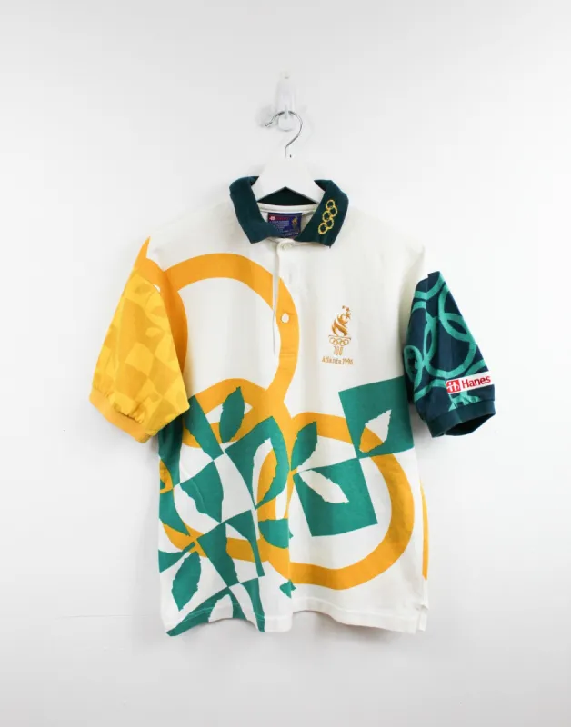 Atlanta Olympics 96' Staff Short Sleeve Polo sold by HG Vintage