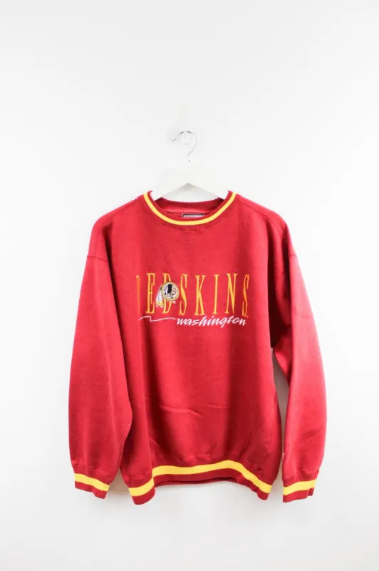 Logo 7 X NFL Washington Football Team Embroidered Crewneck sold by HG Vintage