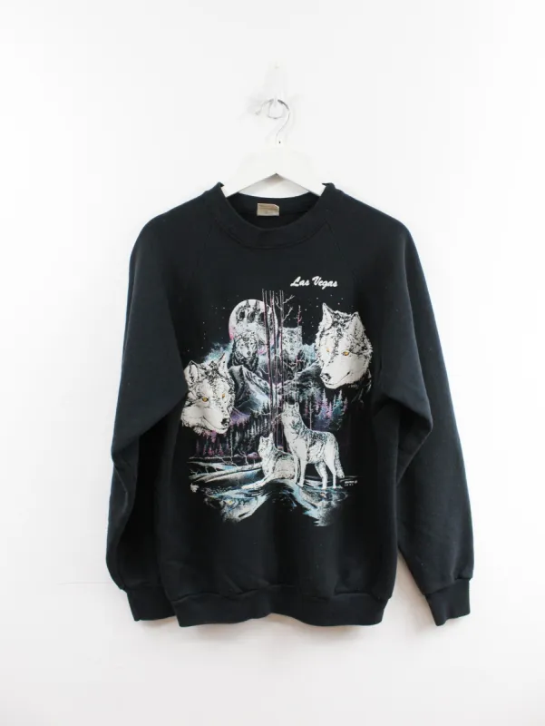 Vintage 1991 Las Vegas Wolves In Forest Crewneck sold by HG Vintage