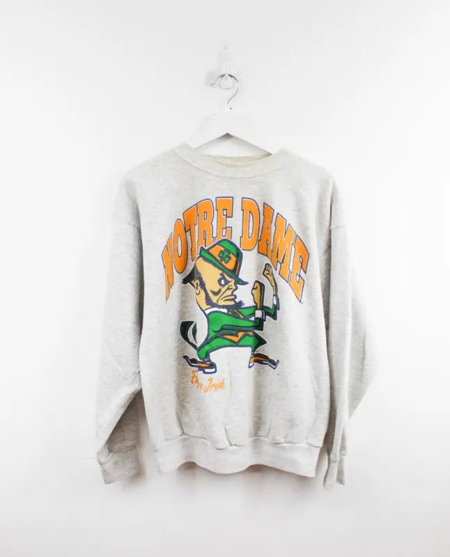 Notre Dame Fighting Irish Mascot Crewneck sold by HG Vintage