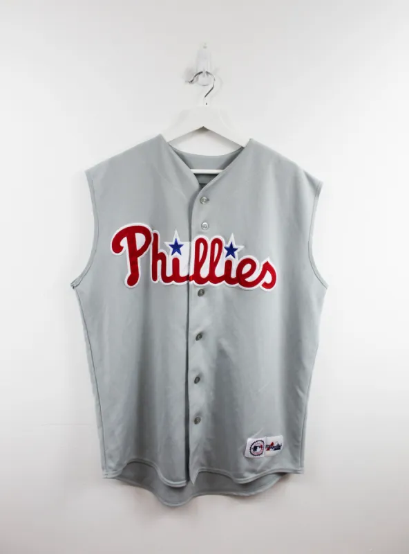 MLB Philadelphia Phillies Sleeveless Jersey sold by HG Vintage