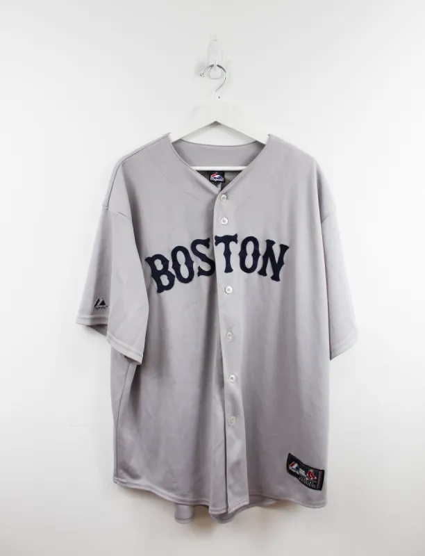 MLB Boston Red Sox Pedroia Alternate Jersey sold by HG Vintage