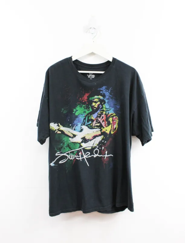 Vintage Liquid Blue Jimi Hendrix Tee sold by HG Vintage