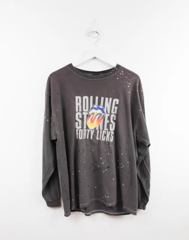 Rolling Stones Forty Licks Long Sleeve Tee sold by HG Vintage