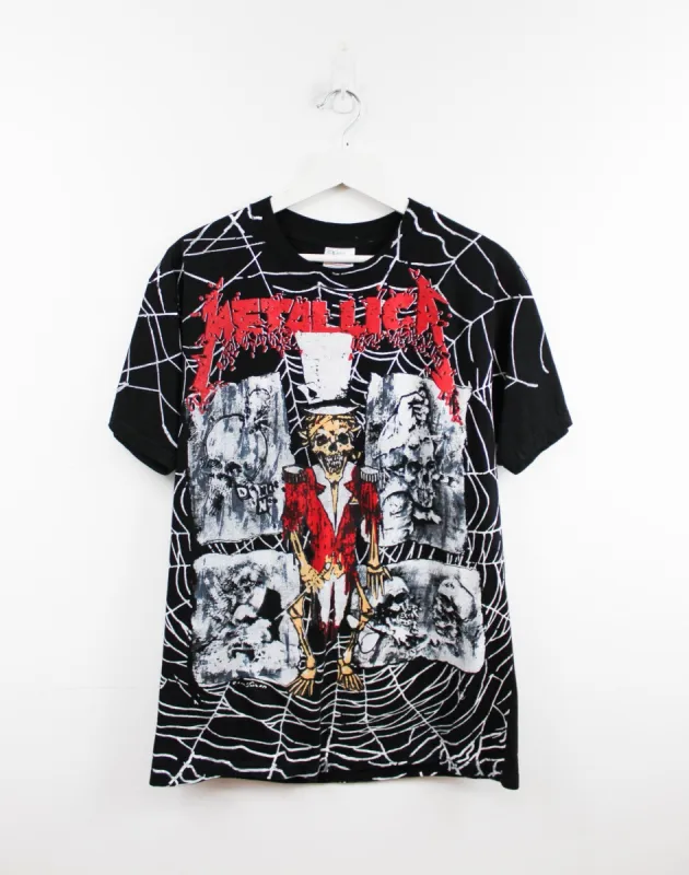 Metallica Hat & Card Man Bootleg Tee sold by HG Vintage
