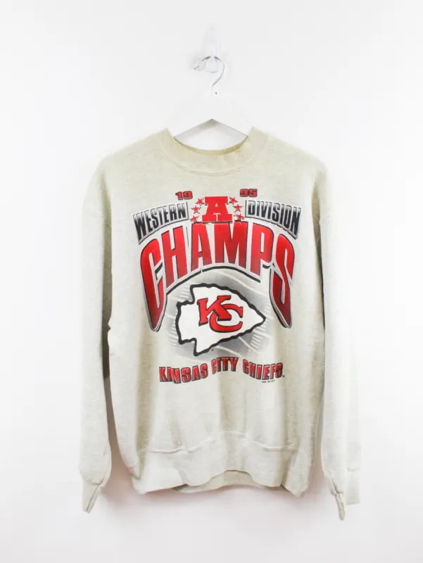 NFL 1995 Kansas City Chiefs Western Division Champ sold by HG Vintage
