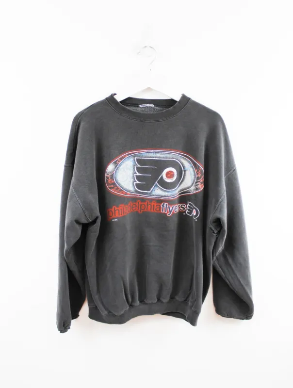 NHL Philadelphia Flyers Graphic Logo Crewneck sold by HG Vintage