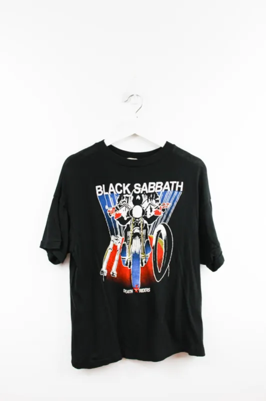 Vintage Bootleg Black Sabbath Motorcycle Tee sold by HG Vintage