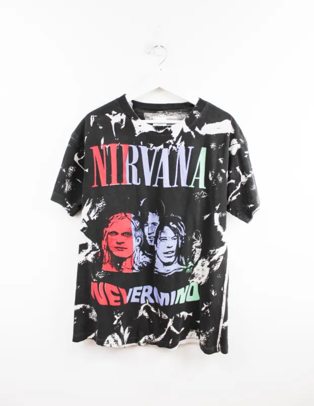 Vintage Bootleg Nirvana Nevermind Picture Tee sold by HG Vintage