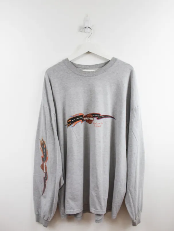 Harley Davidson Monty's Bike Shop Long-sleeved Tee sold by HG Vintage