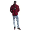 SHIPPUDEN ITACHI CHENILLE HOODIE (RED TIE DYE) sold by hypland