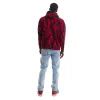 SHIPPUDEN ITACHI CHENILLE HOODIE (RED TIE DYE) sold by hypland