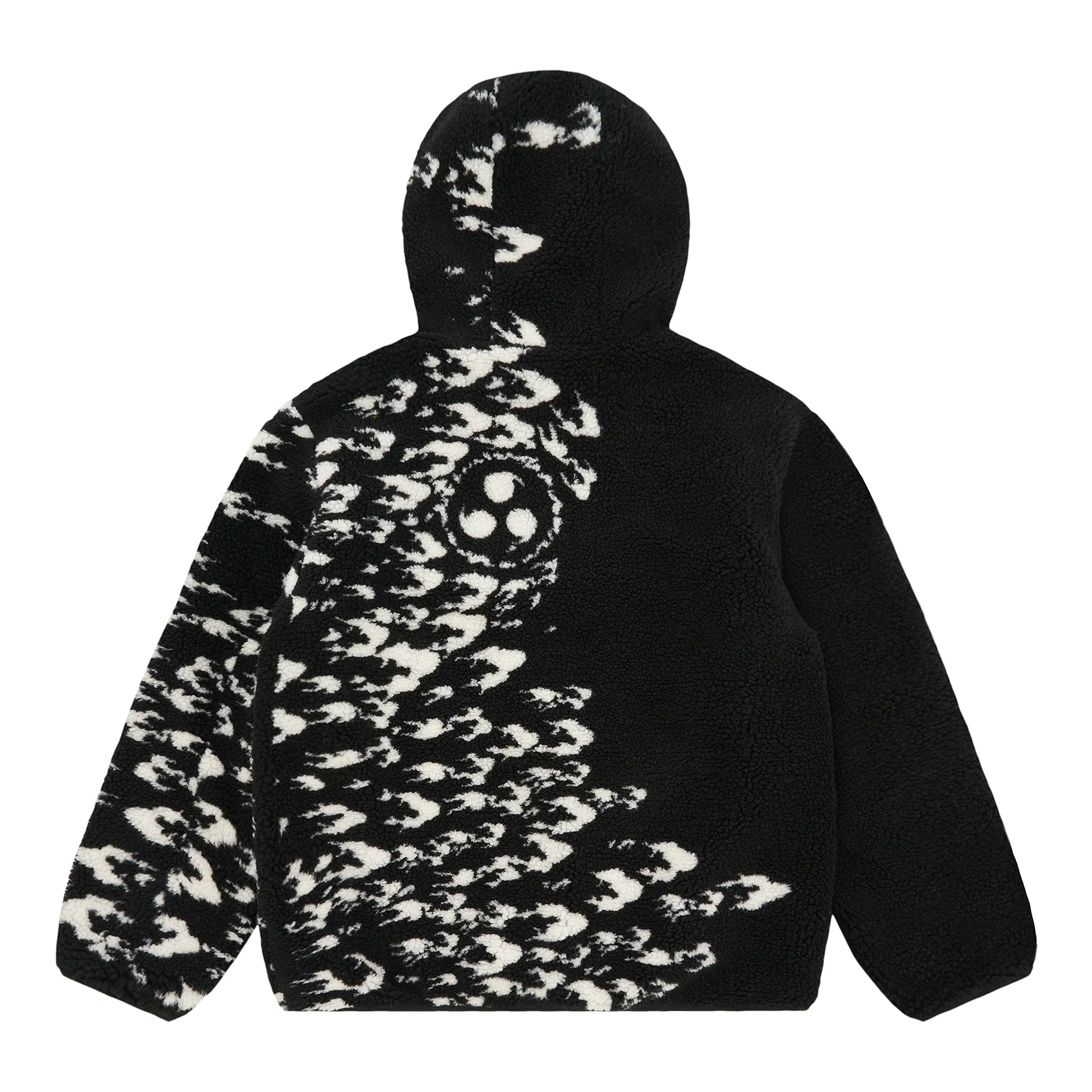 SHIPPUDEN CURSE MARK SHERPA HALF ZIP JACKET (BLACK) sold by hypland product image thumbnail 2