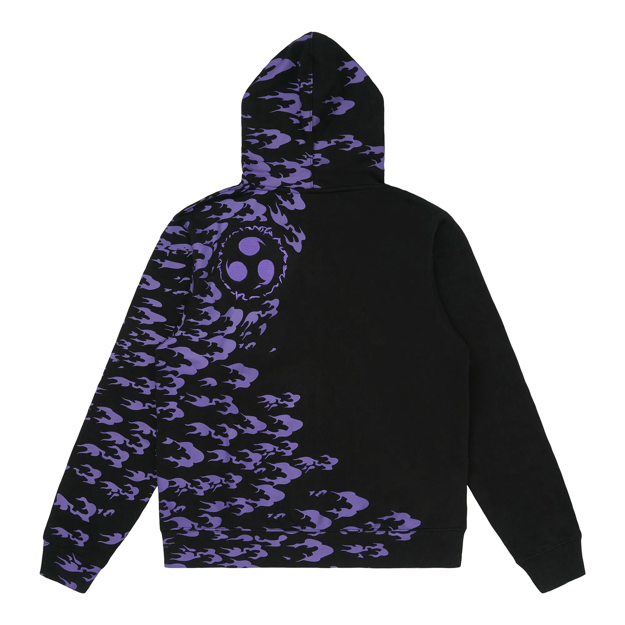 SHIPPUDEN CURSE MARK ZIP UP HOODIE (BLACK/PURPLE) sold by hypland product image thumbnail 2