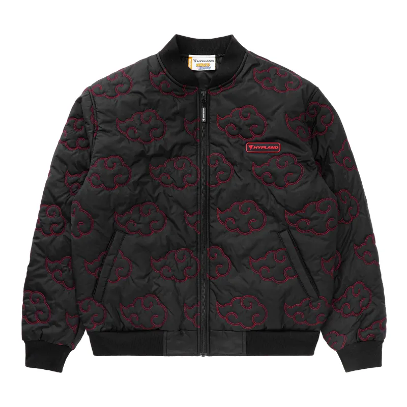 SHIPPUDEN AKATSUKI QUILTED JACKET (BLACK) sold by hypland