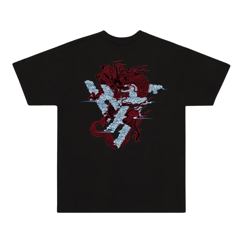 JAPANESE DRAGON LOGO SHIRT (BLACK) sold by hypland