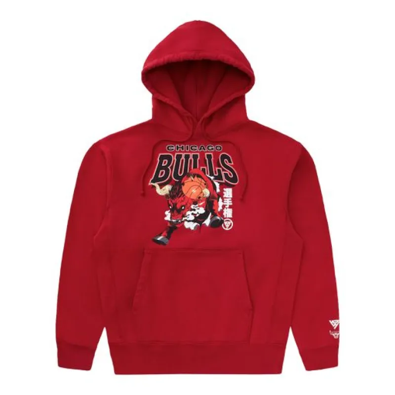 NBA CHICAGO BULLS CHARGE HOODIE (RED) sold by hypland