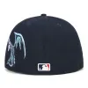 YUGIOH BLUE EYES ATL FITTED HAT (NAVY) *PRE ORDER* sold by hypland