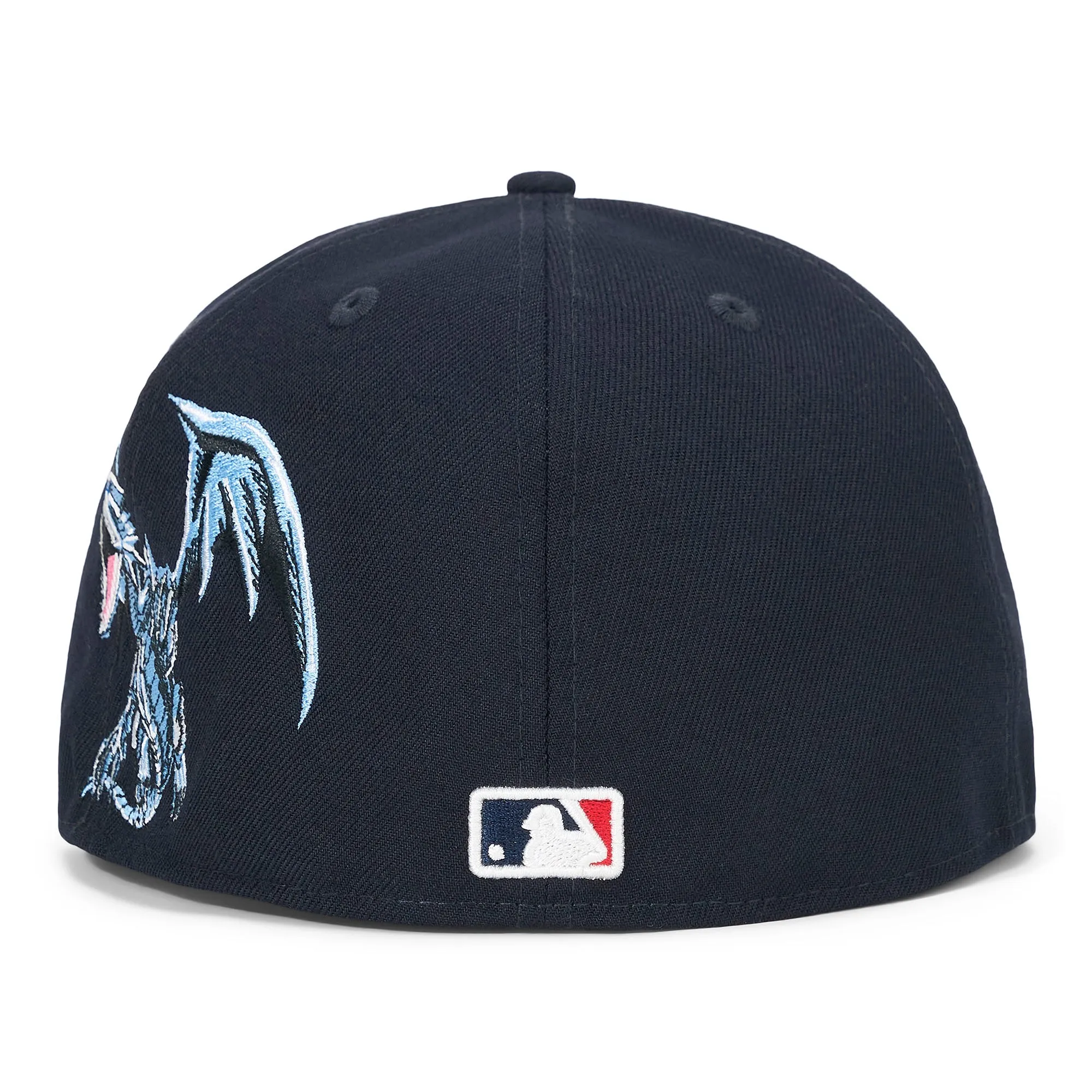 YUGIOH BLUE EYES ATL FITTED HAT (NAVY) *PRE ORDER* sold by hypland product image thumbnail 3