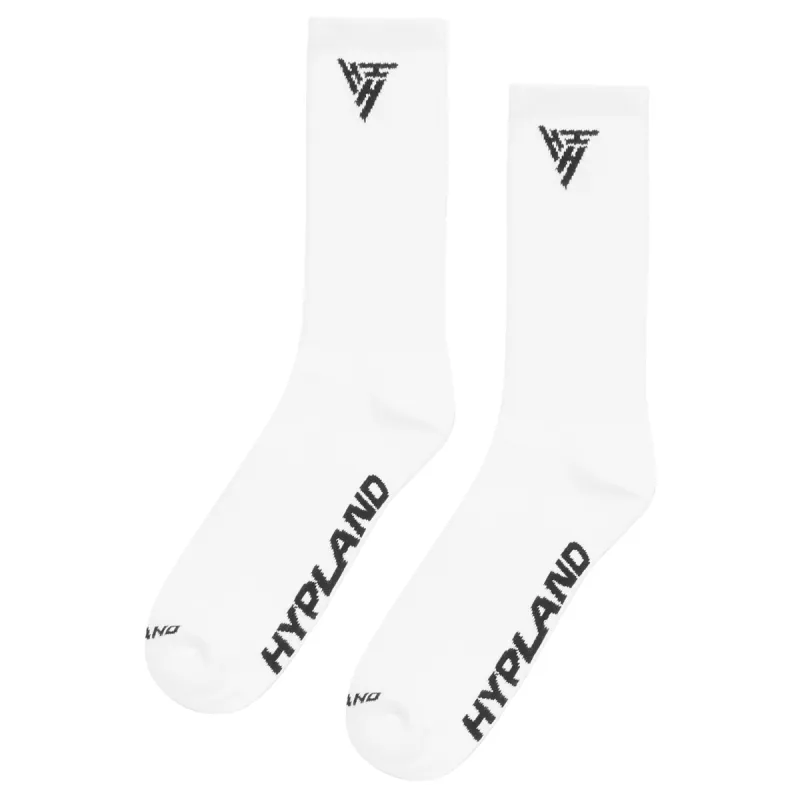 LOGO SOCK (WHITE) sold by hypland