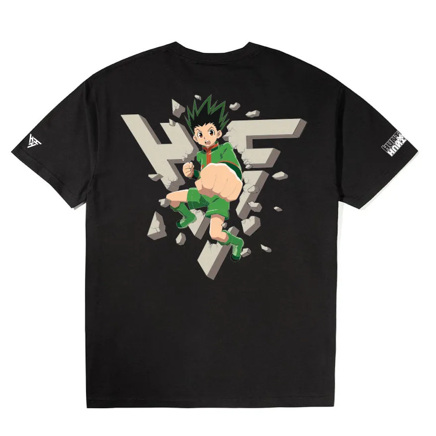 HXH GON BREAK THROUGH SHIRT (BLACK) sold by hypland