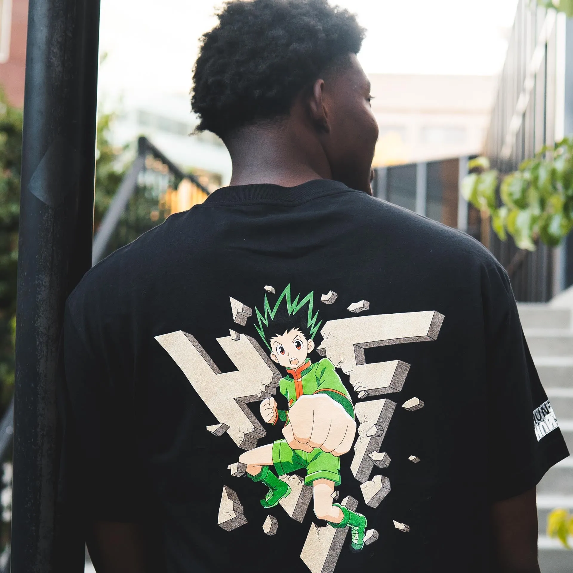 HXH GON BREAK THROUGH SHIRT (BLACK) sold by hypland product image thumbnail 3