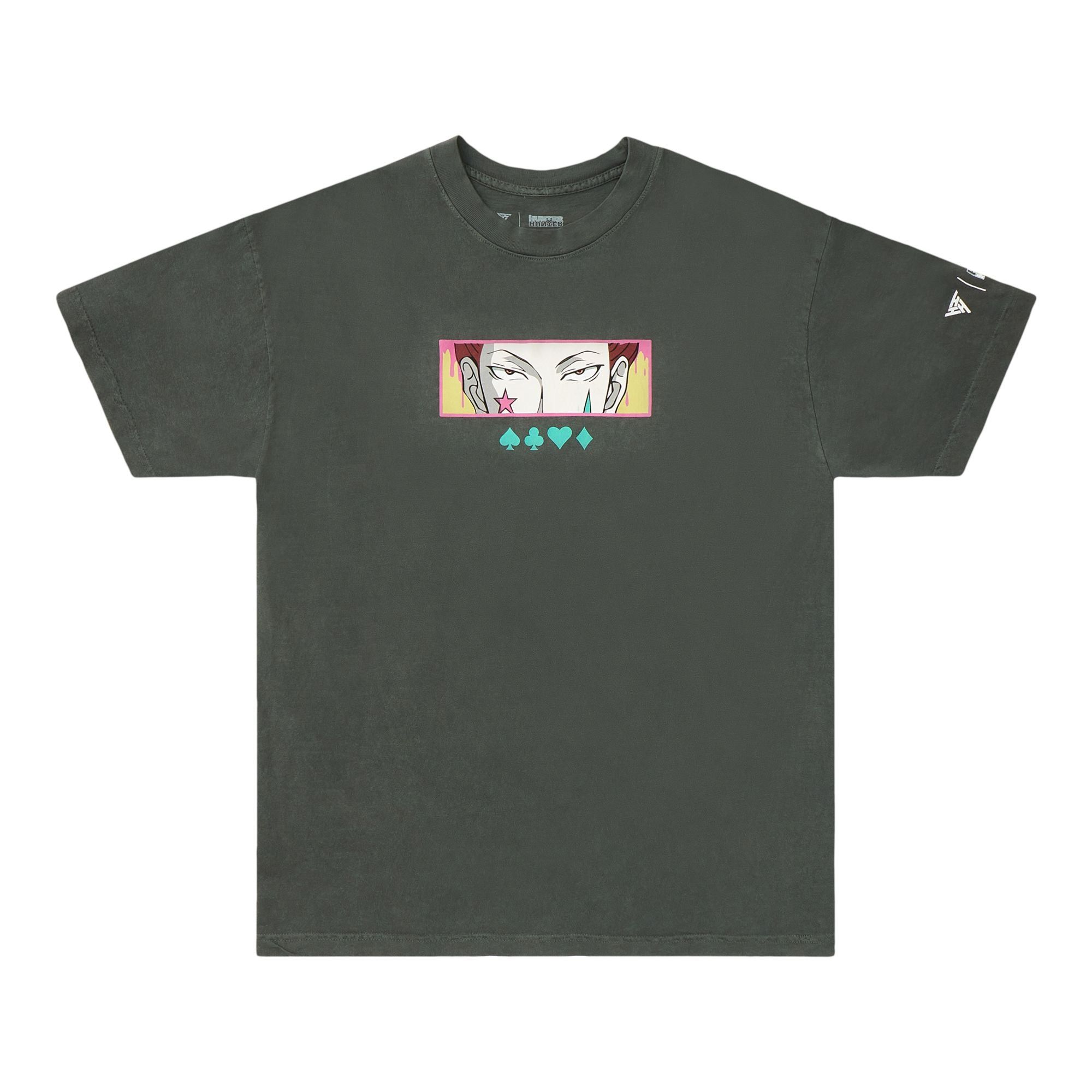 HXH HISOKA EYES SHIRT (VINTAGE GREY) sold by hypland