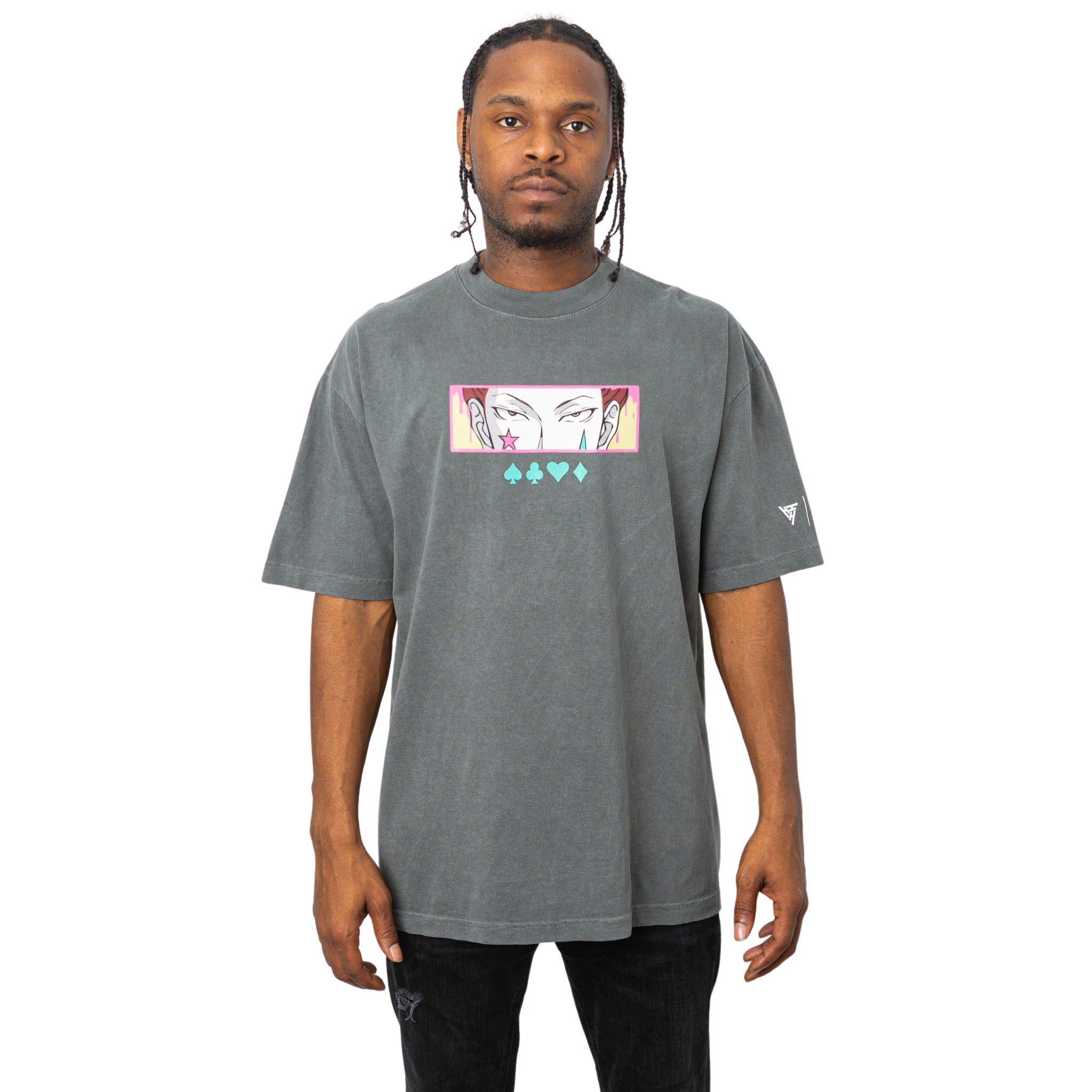 HXH HISOKA EYES SHIRT (VINTAGE GREY) sold by hypland product image thumbnail 3