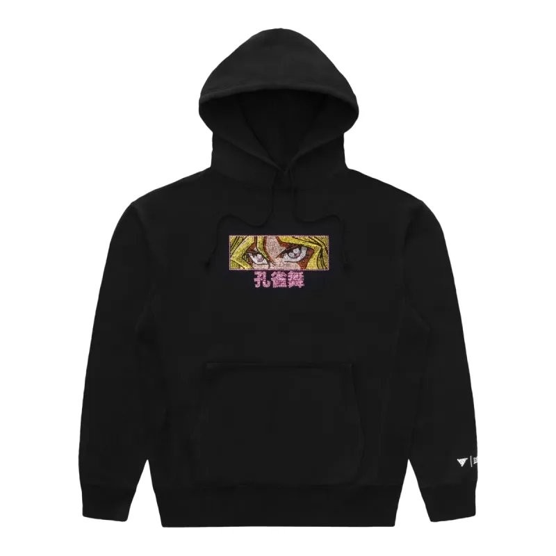 YUGIOH MAI RHINESTONE HOODIE (BLACK) sold by hypland