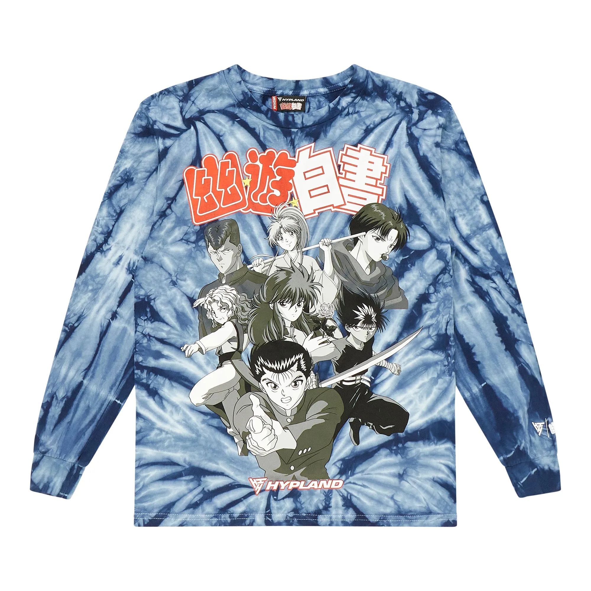 YYH MONOCHROME GROUP LONG SLEEVE SHIRT (TIE DYE) sold by hypland