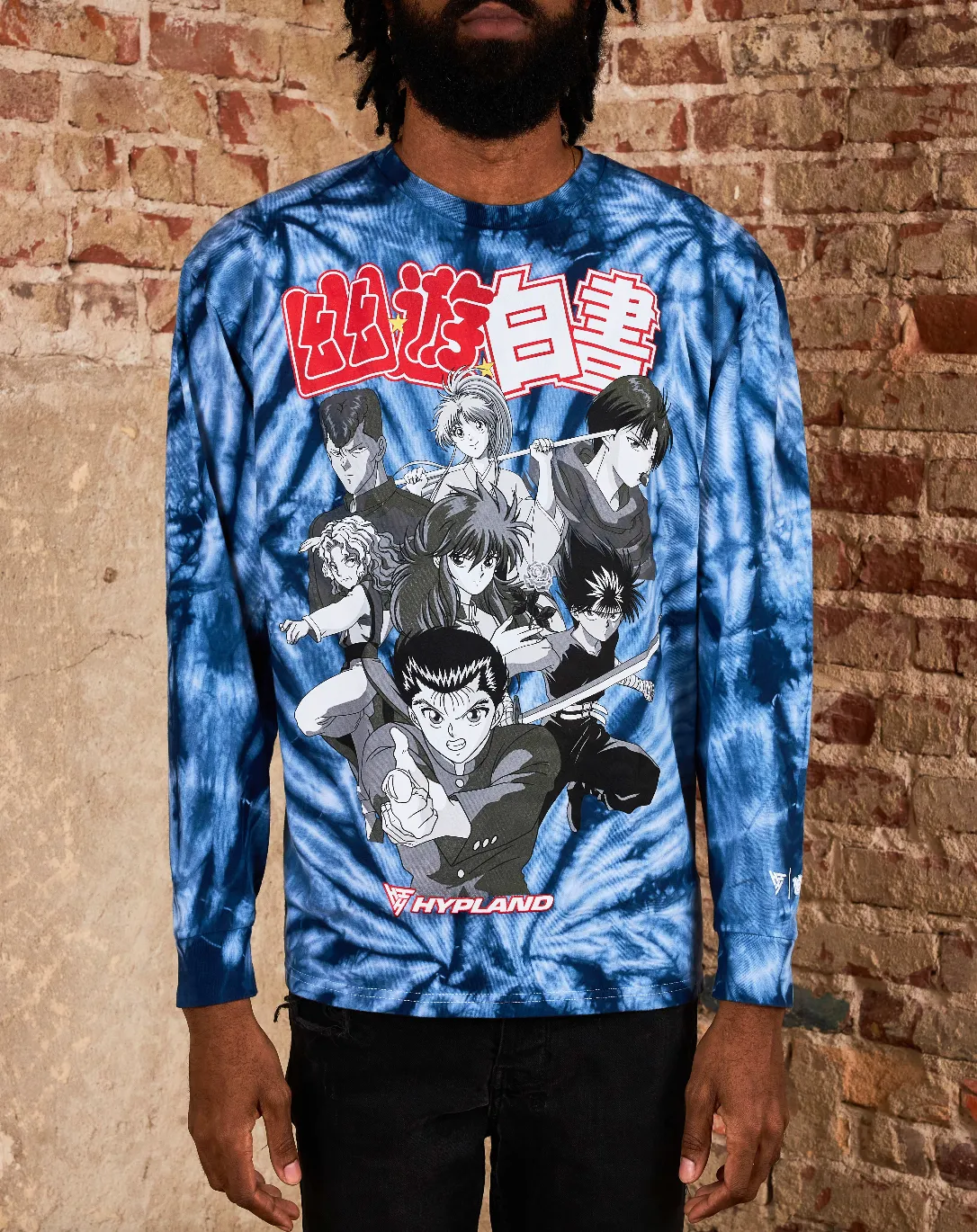 YYH MONOCHROME GROUP LONG SLEEVE SHIRT (TIE DYE) sold by hypland product image thumbnail 3