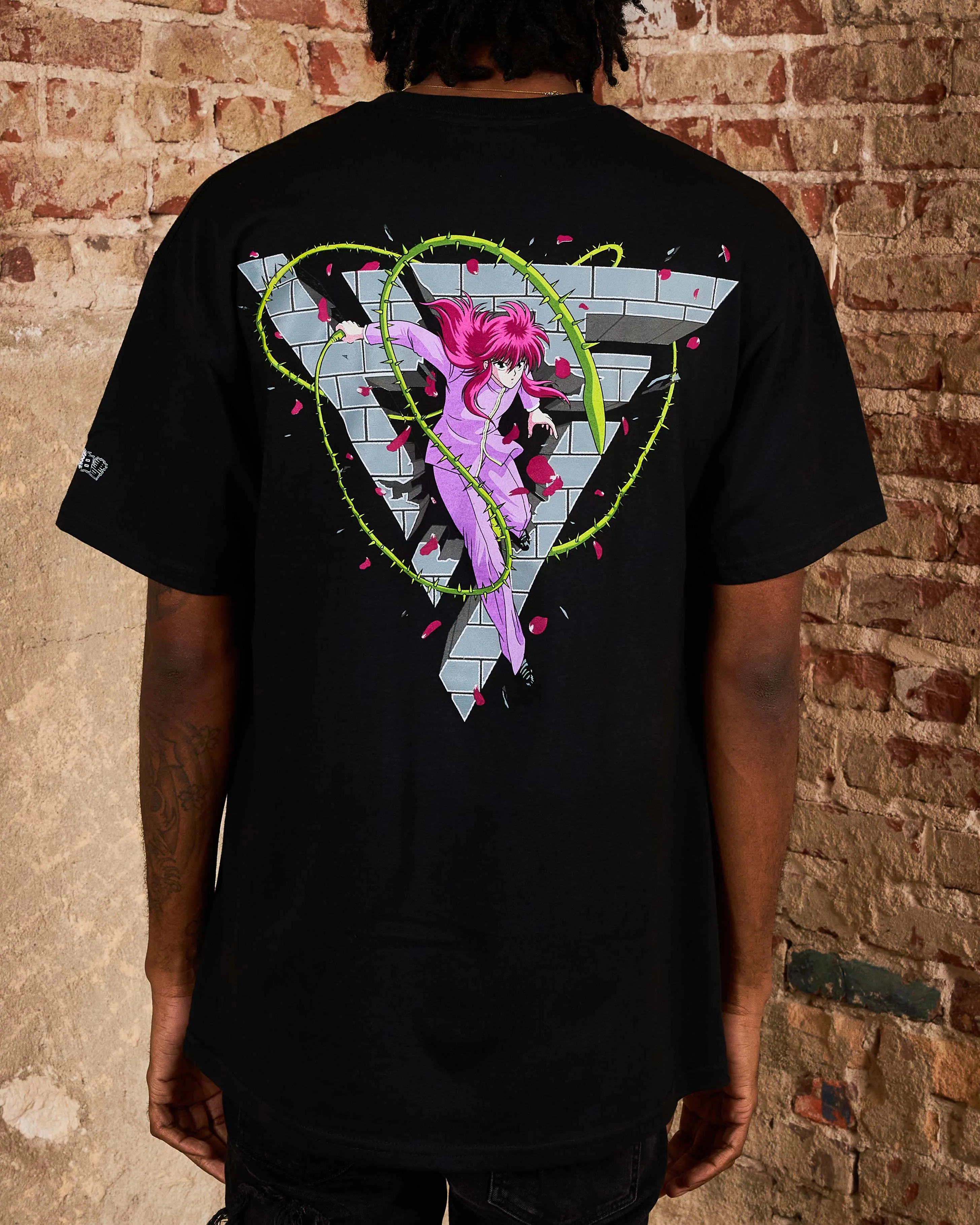 YYH KURAMA BREAK THROUGH SHIRT (BLACK) sold by hypland product image thumbnail 4