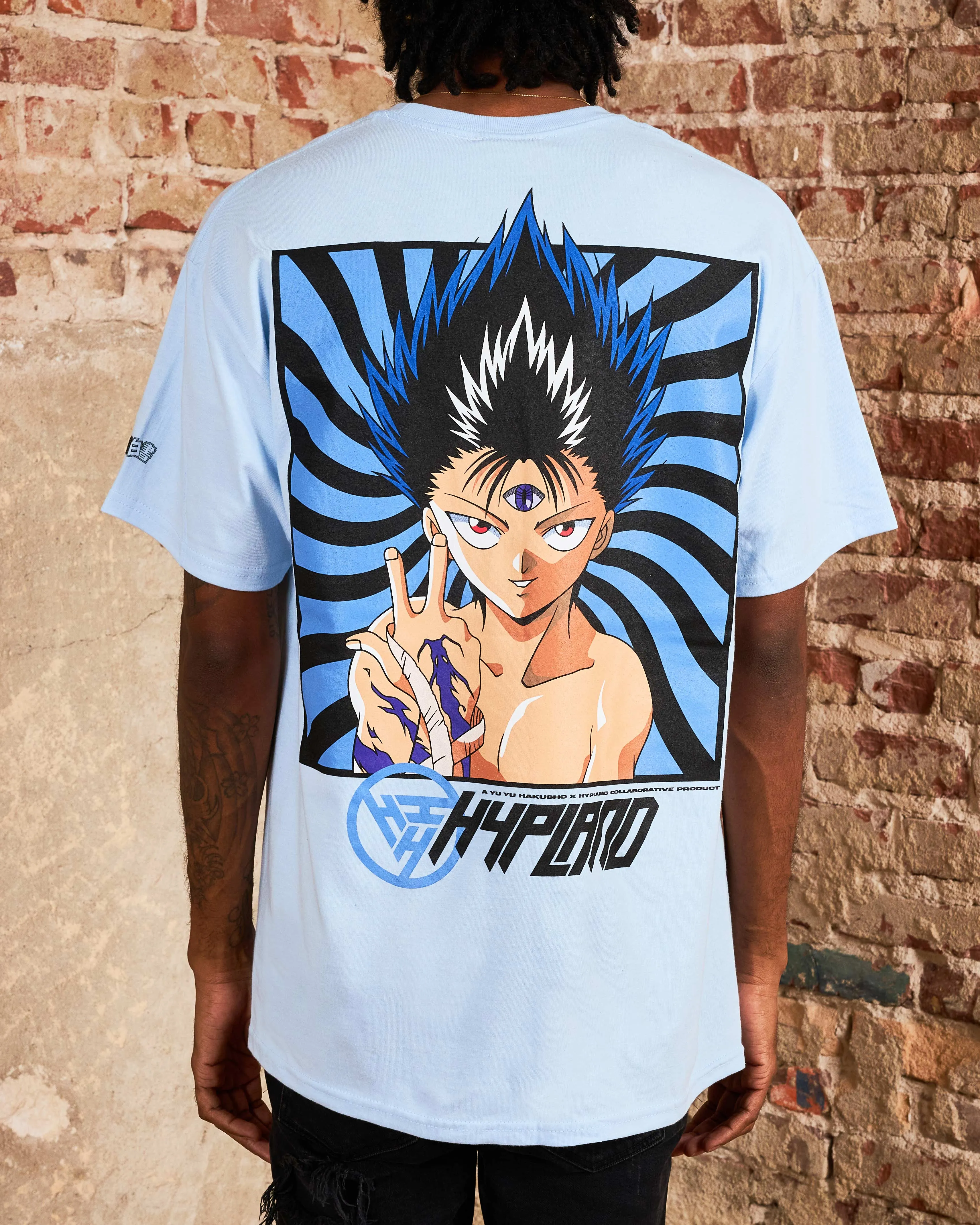 YYH HIEI HYPNOSIS SHIRT (POWDER BLUE) sold by hypland product image thumbnail 3