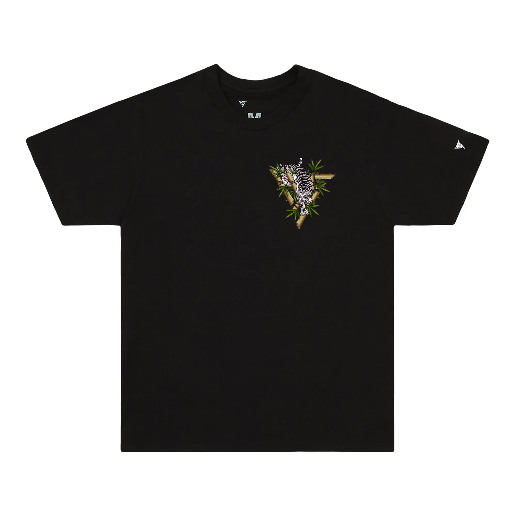 WHITE TIGER LOGO SHIRT (BLACK) sold by hypland product image thumbnail 2