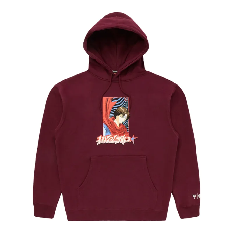 YYH KOENMA HOODIE (MAROON) sold by hypland