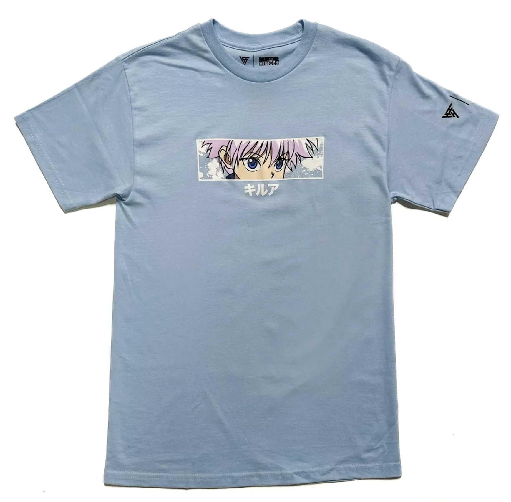 DISCORD HXH KILLUA EYES T SHIRT (LIGHT BLUE) sold by hypland