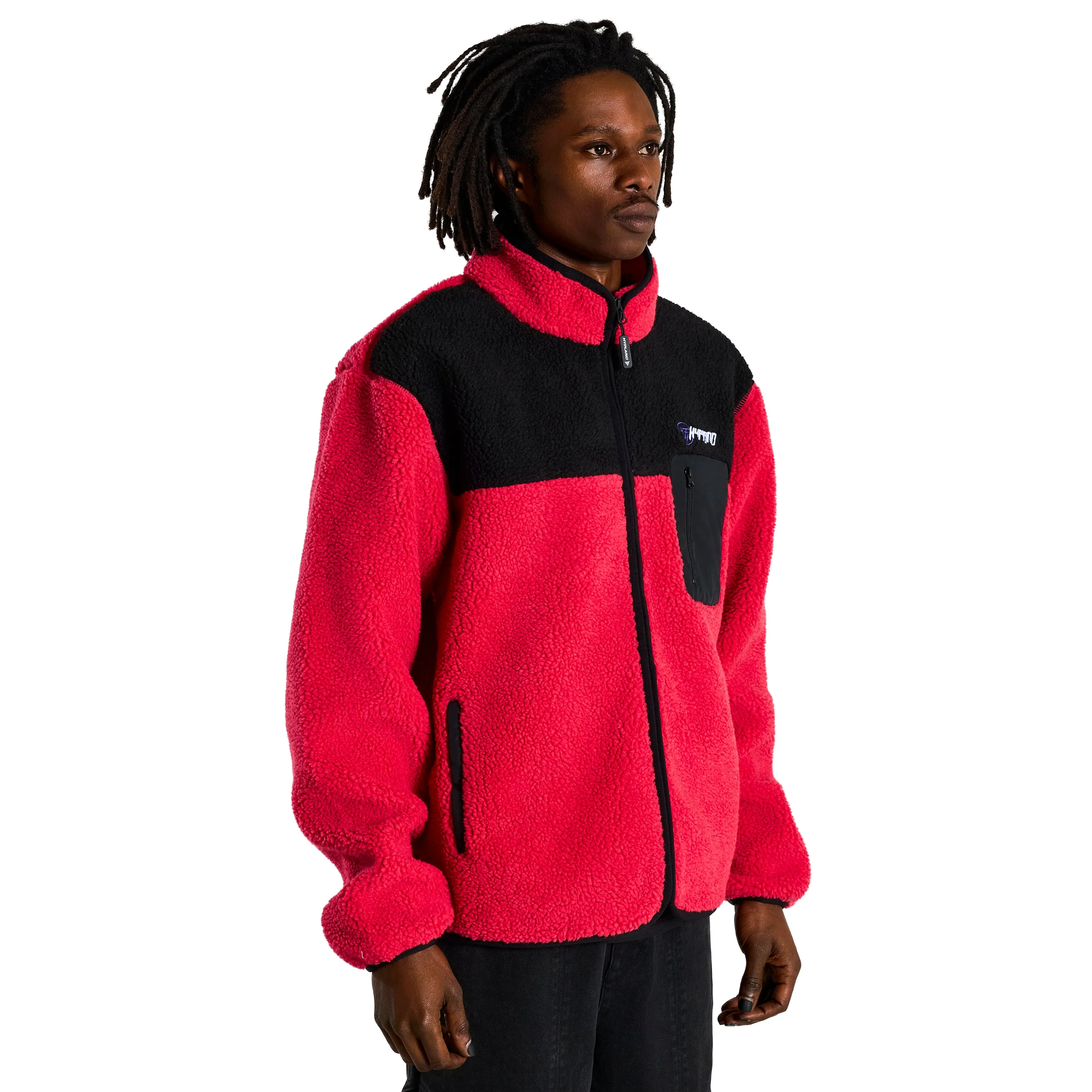 HXH HISOKA SHERPA JACKET (MAGENTA) sold by hypland product image thumbnail 5
